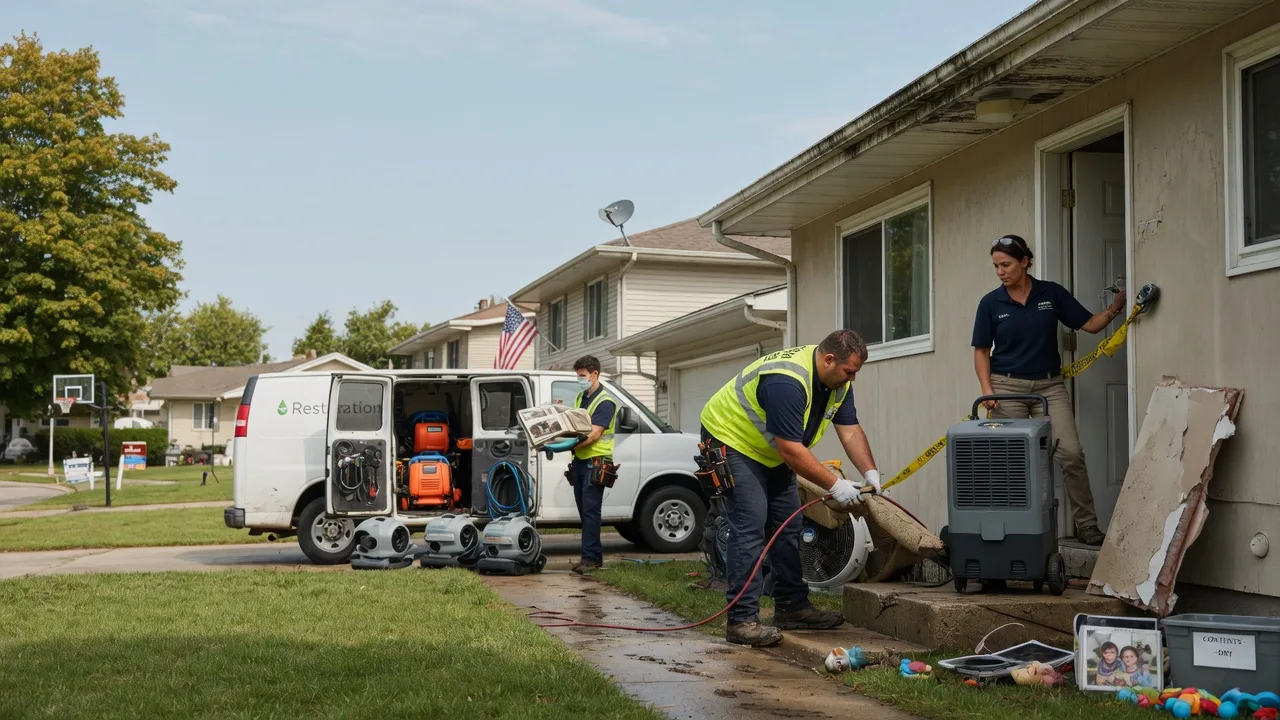 Water Damage Restoration in Biggsville, IL near me